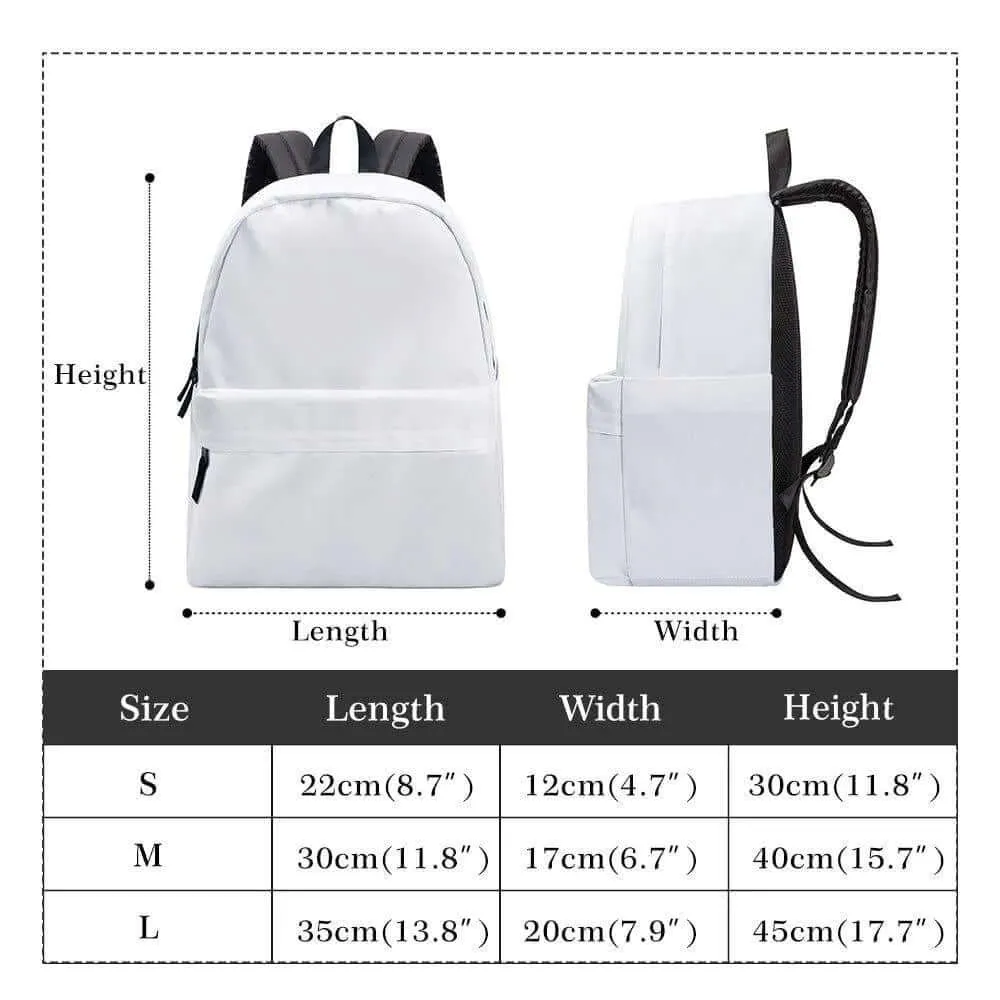 Azure Mosaic Blue Backpack
