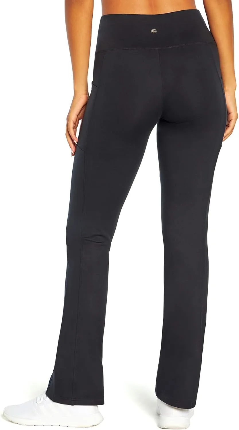 Balance Collection Women's Emilia High Rise Pocket Bootcut Yoga Pant