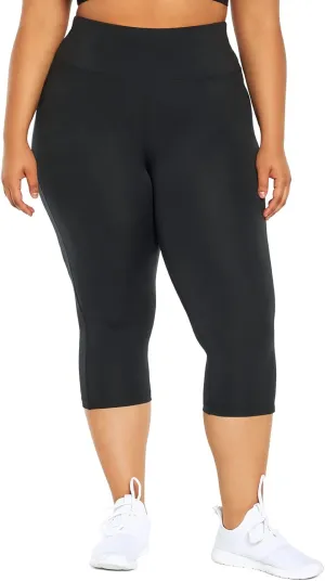 Balance Collection Women's Plus Size Helene High Rise Capri Legging