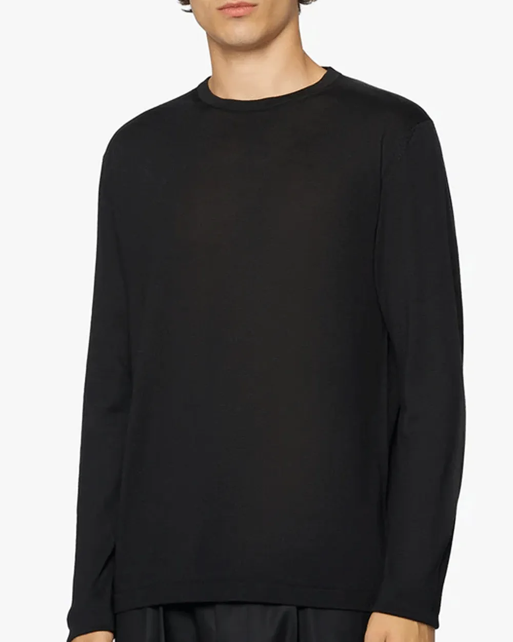 Black Crewneck Knit