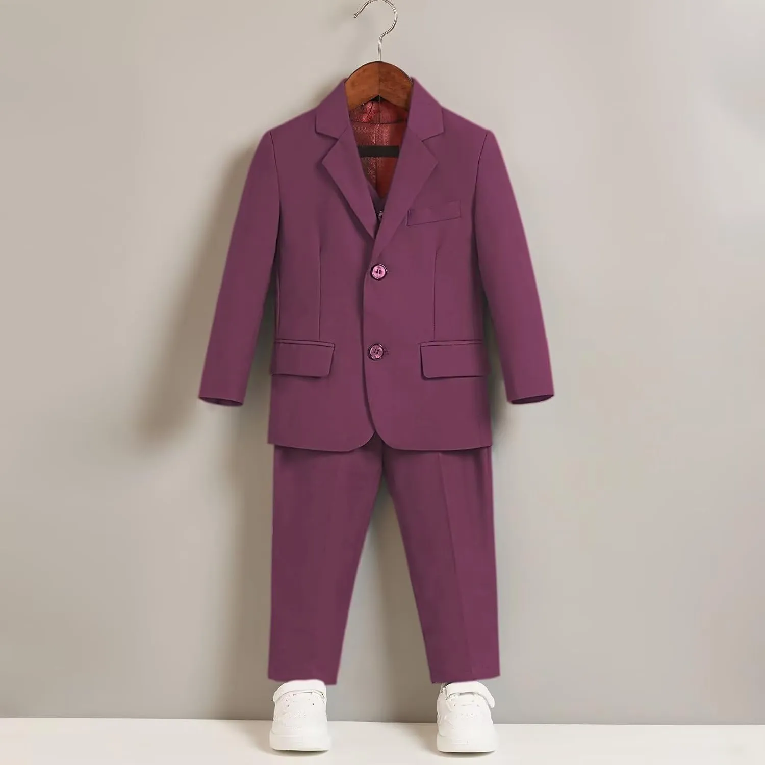 Boys Suit Formal Suits for Boys Slim Fit Tuxedo Suits Set Boy Dress Clothes Toddler Wedding Outfit