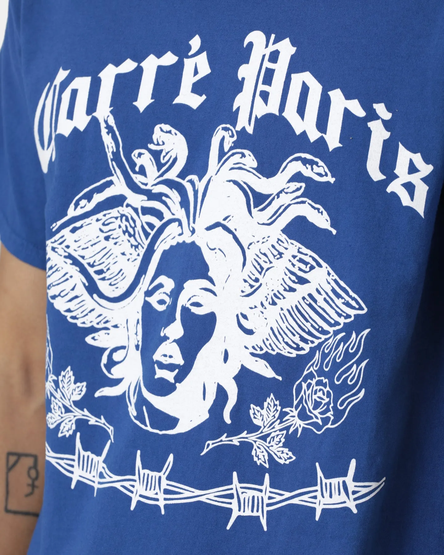 Carré Medusa T-Shirt Cobalt Blue