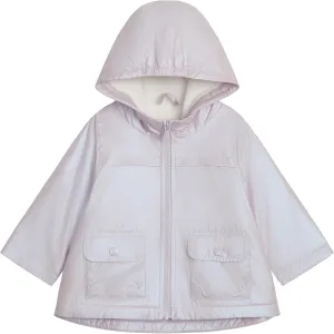 Carter's Toddler & Little Girls' Lightweight Fleece Lined Hooded Raincoat Rain Jacket