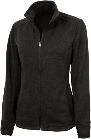 Charles River Apparel Women's Heathered Fleece Jacket
