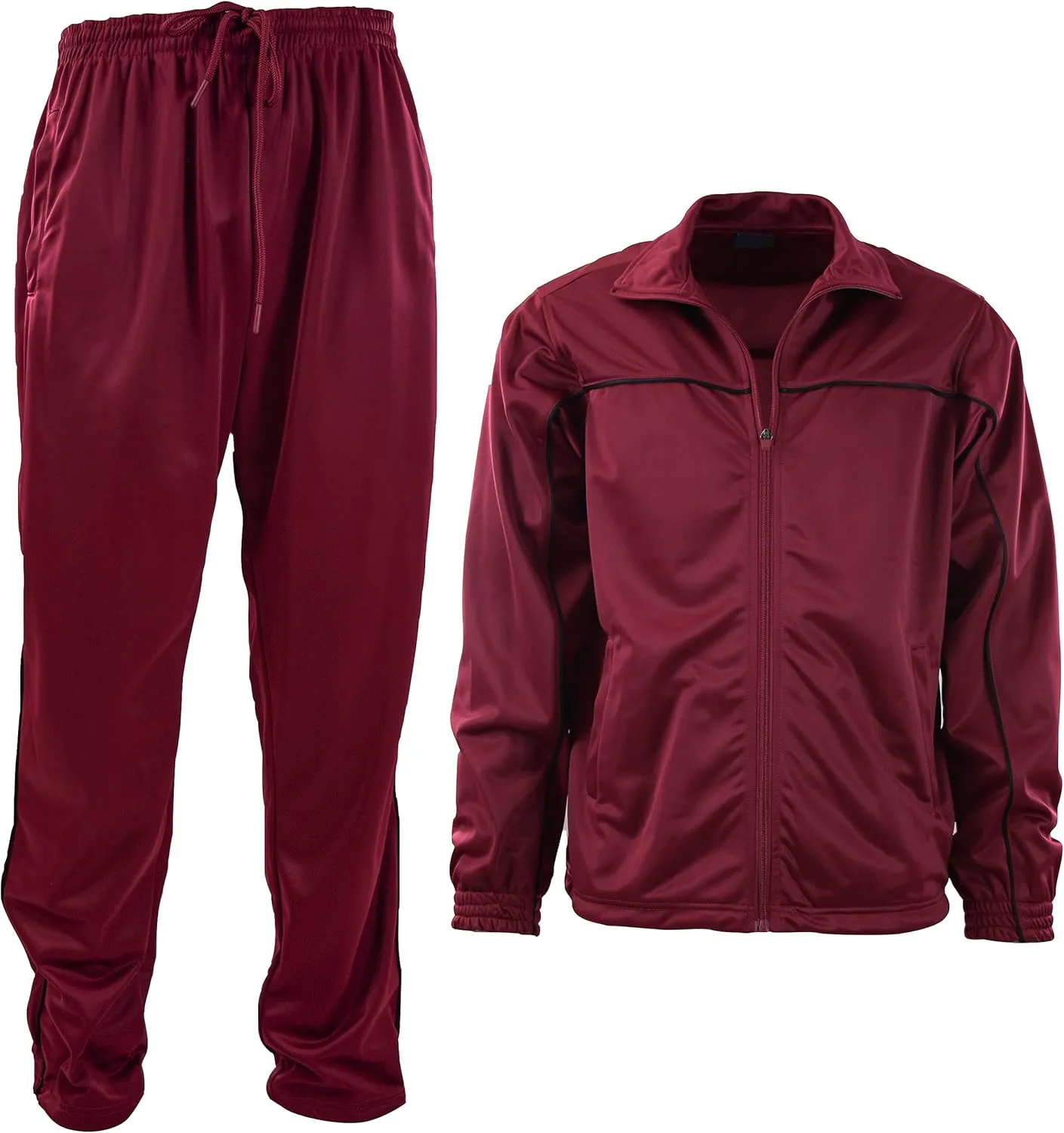 ChoiceApparel Mens Active Tracksuit with Zippered Back Pocket