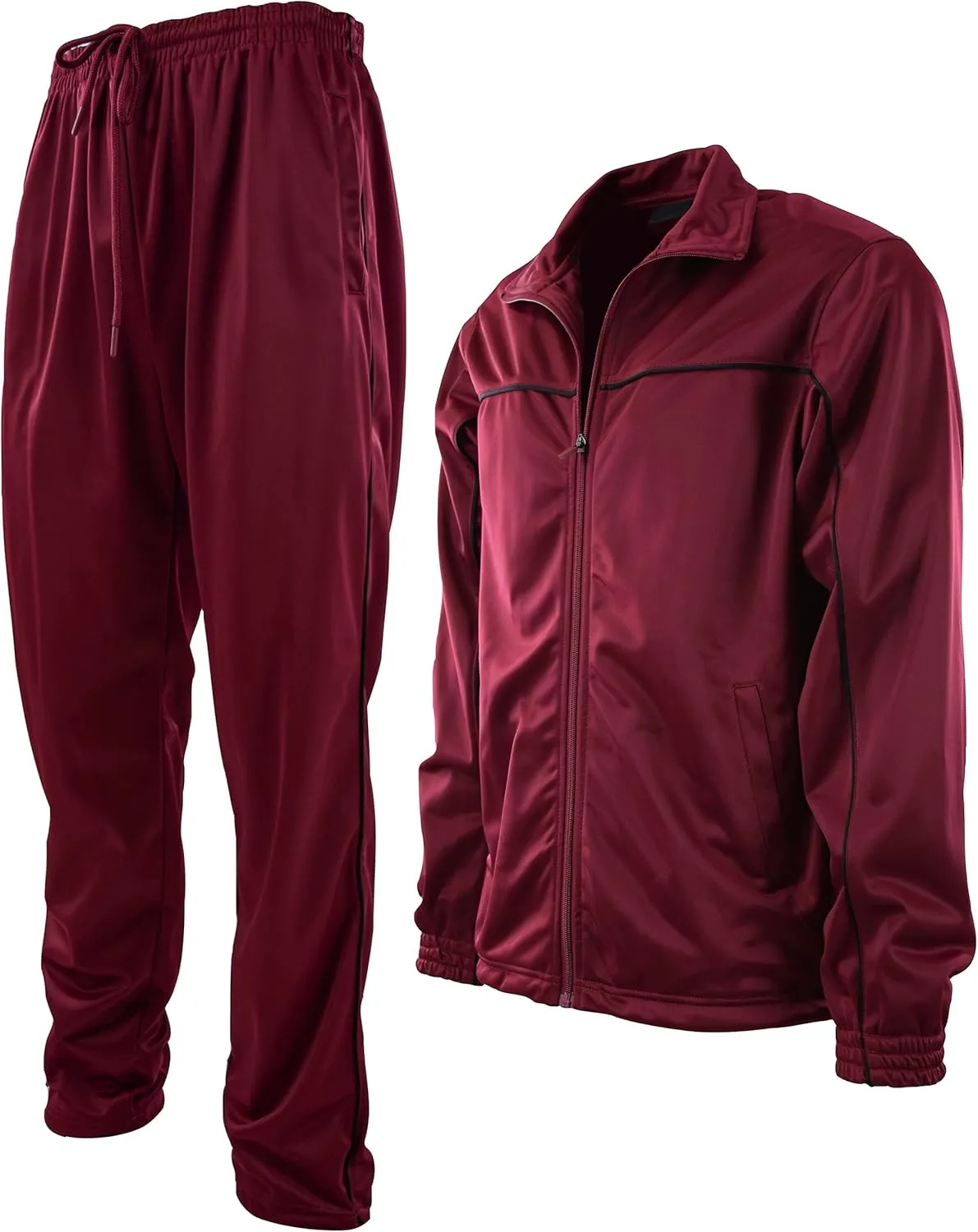 ChoiceApparel Mens Active Tracksuit with Zippered Back Pocket