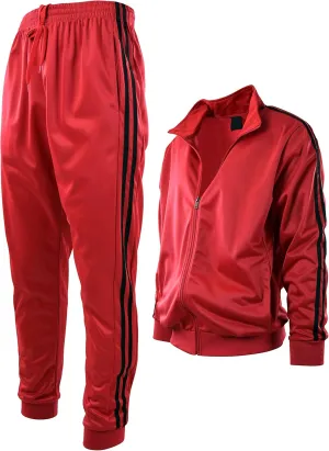 ChoiceApparel Mens Athletic 2 Piece Tracksuit Set