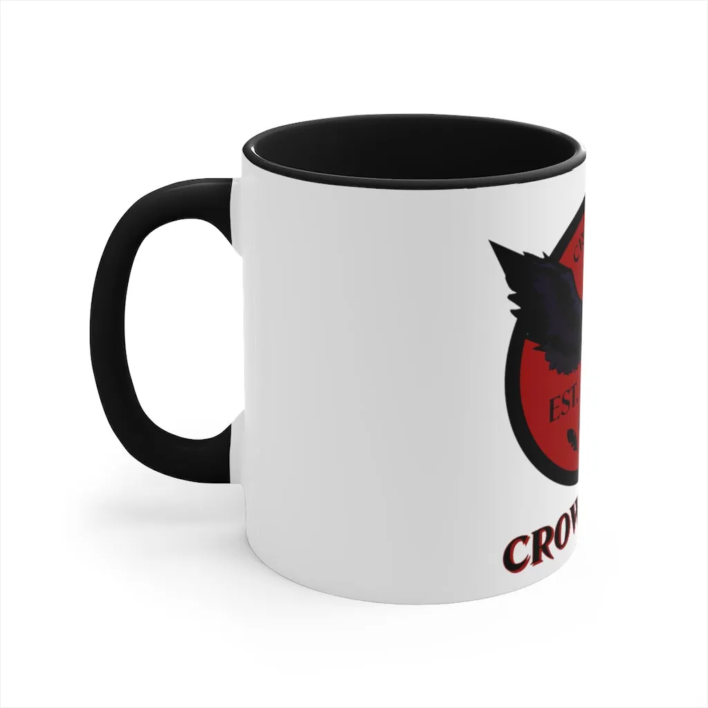 Crowgodshi First Generation Accent Coffee Mug, BURGUNDY