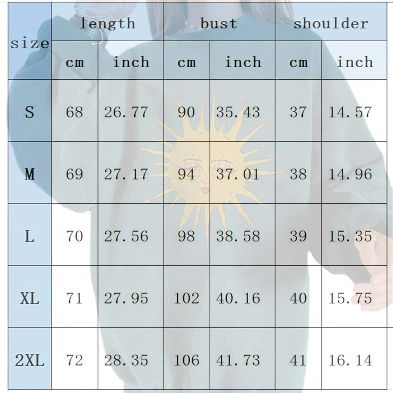 GAOJU Oversized Graphic Sweatshirt for Women Crewneck Long Sleeve Drop Shoulder Casual Pullover Sweatshirt Tops