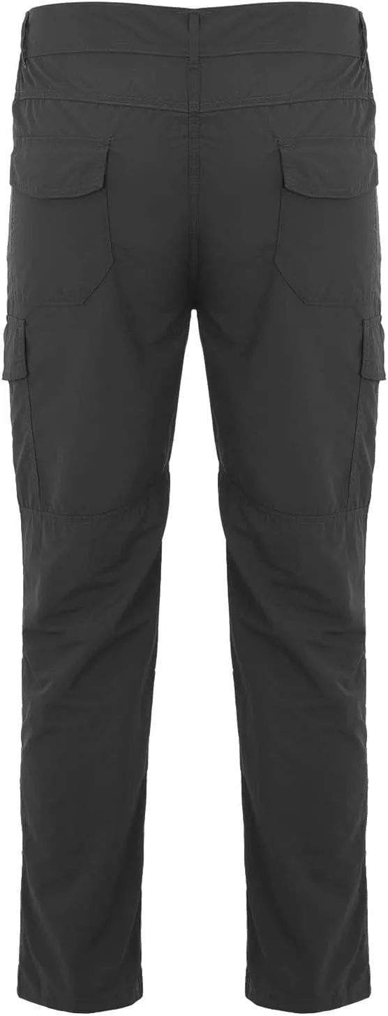 GIERIDUC Mens Hiking Stretch Pants Camouflage Tactical Pants Lightweight Cotton Outdoor Military Combat Cargo Pants Trousers