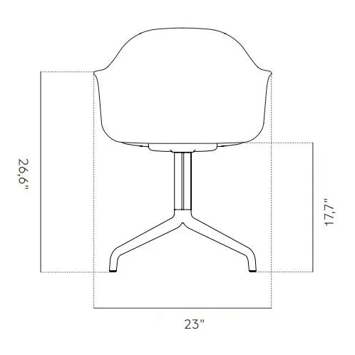 Harbour Chair with Swivel Base
