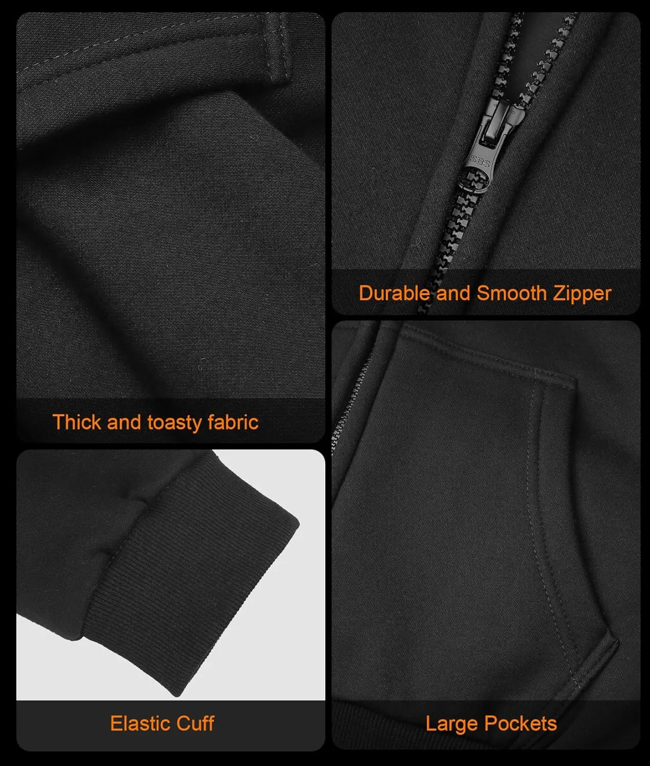 Heated Hoodie for Women with 7.4V 12000mAh Battery Pack, Upgraded Women Heated Sweatshirt with 6 Heating Zones