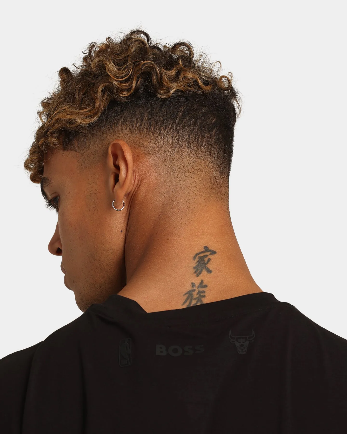 Hugo Boss Hugo Boss X NBA Basic Chicago Bulls Short Sleeve T-Shirt Black