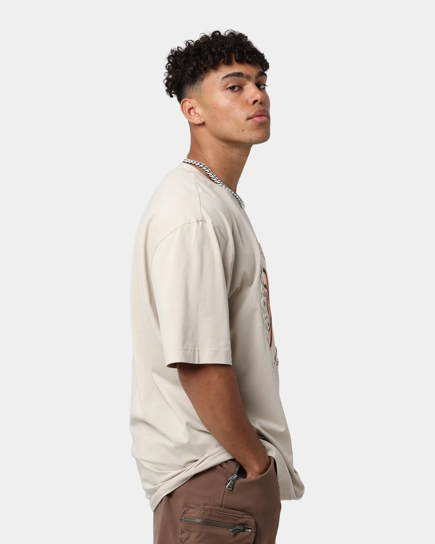 Hugo Boss Hugo Boss X NBA Basic New York Knicks Short Sleeve T-Shirt Light Beige