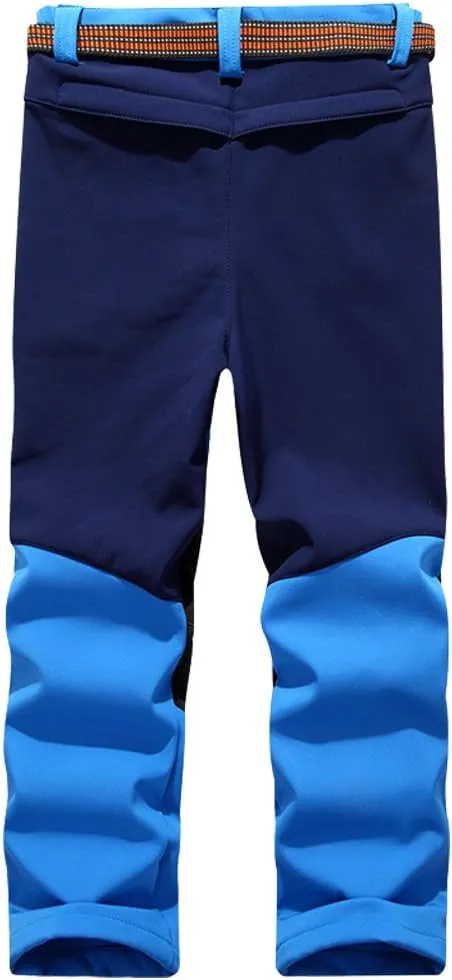 Jessie Kidden Kids Boys Girls Youth Waterproof Hiking Ski Snow Pants Elastic Waist Warm Insulated Pants