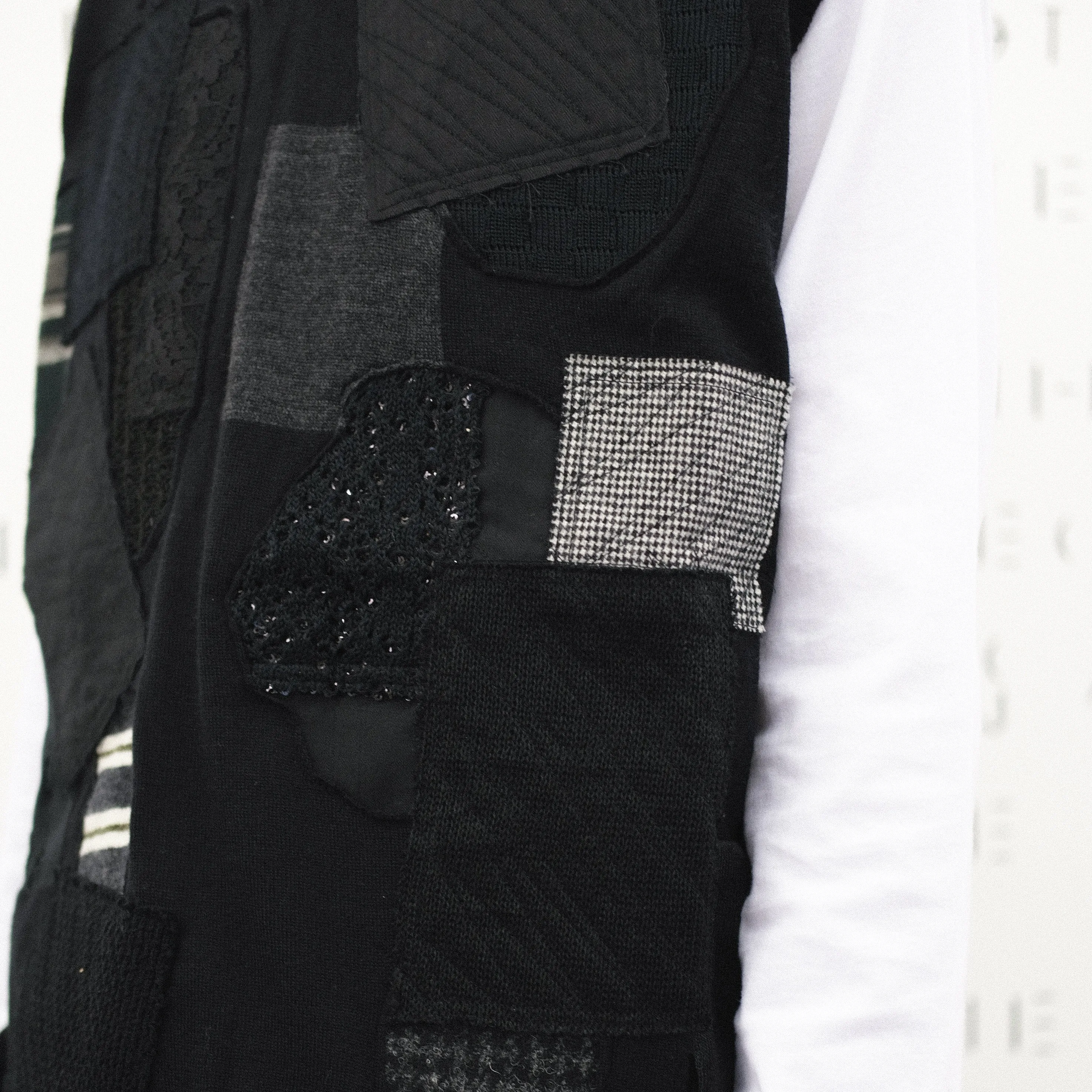 Junya Watanabe MAN Patchwork Vest Black