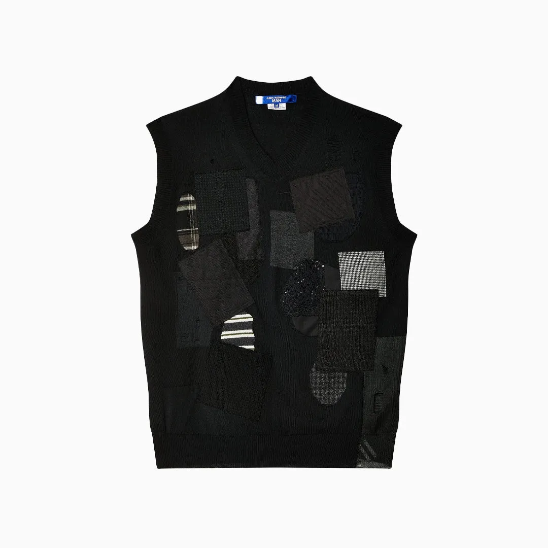 Junya Watanabe MAN Patchwork Vest Black