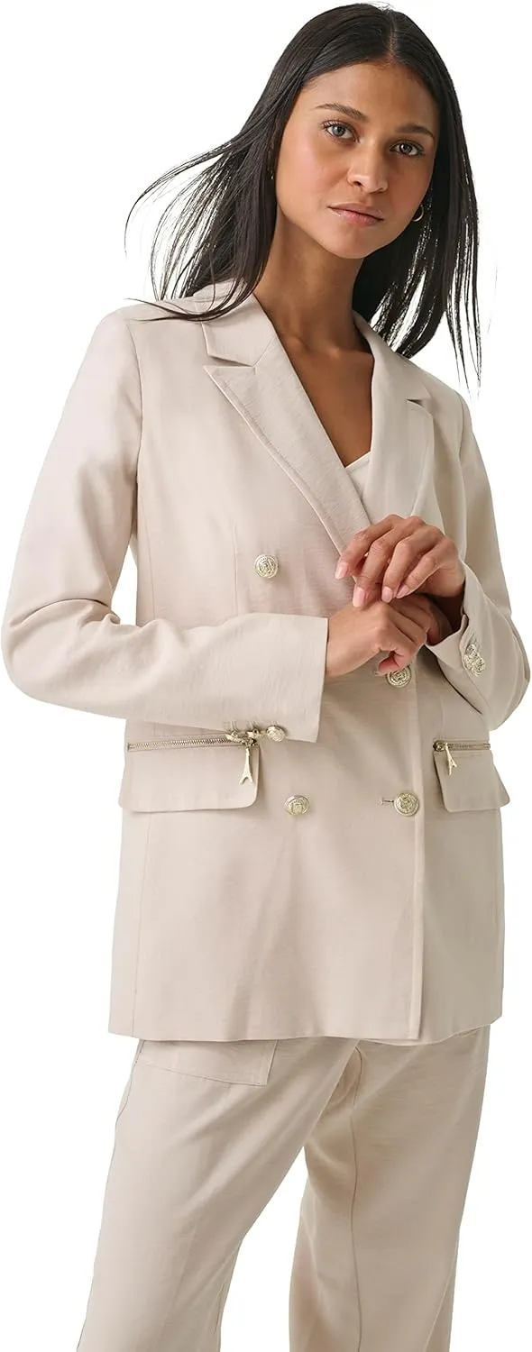 Karl Lagerfeld Paris Women's Long Sleeve Fashion Blazer