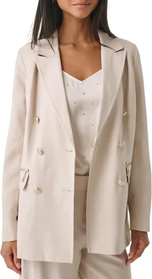 Karl Lagerfeld Paris Women's Long Sleeve Fashion Blazer
