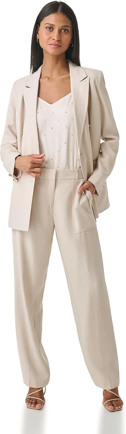 Karl Lagerfeld Paris Women's Long Sleeve Fashion Blazer