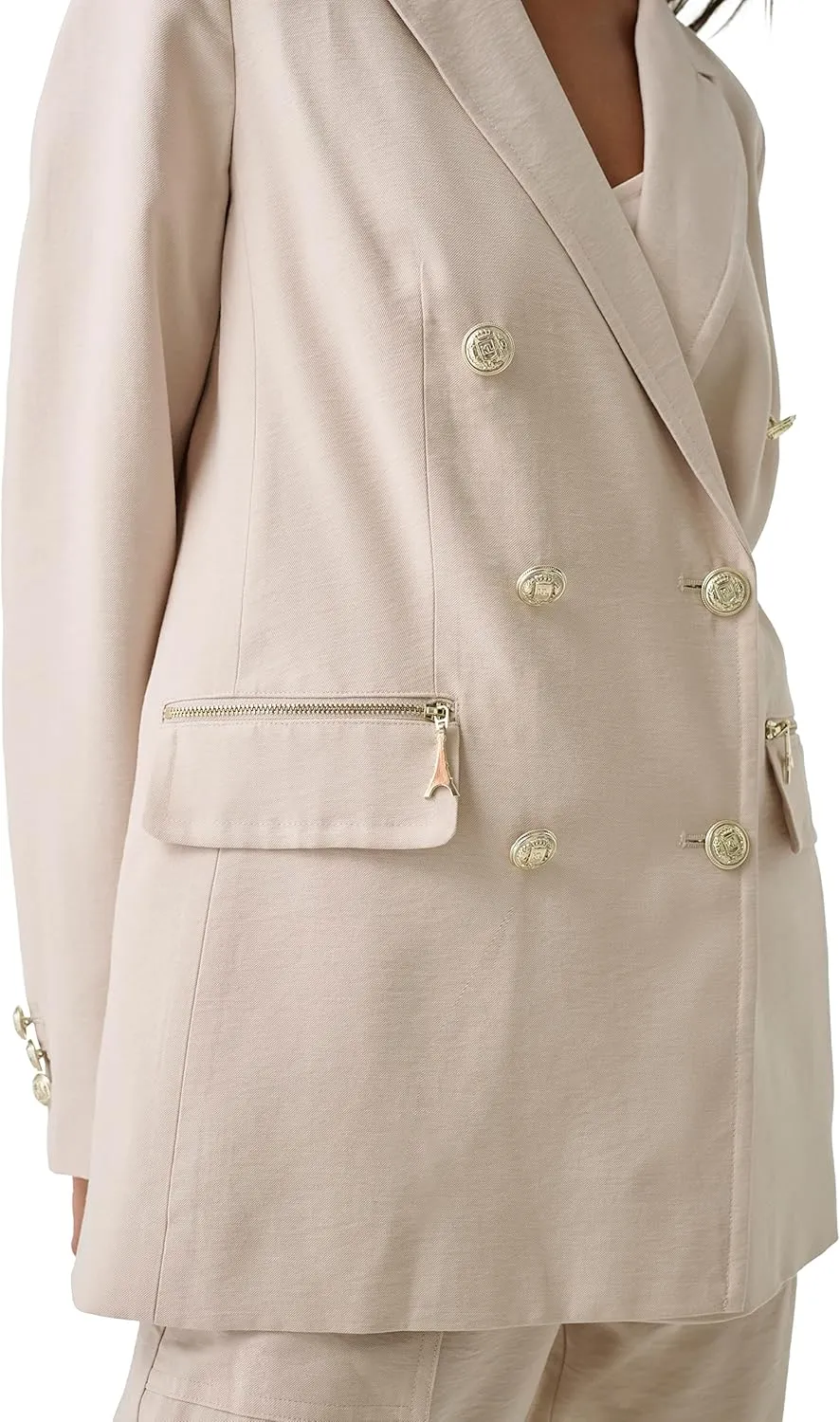 Karl Lagerfeld Paris Women's Long Sleeve Fashion Blazer