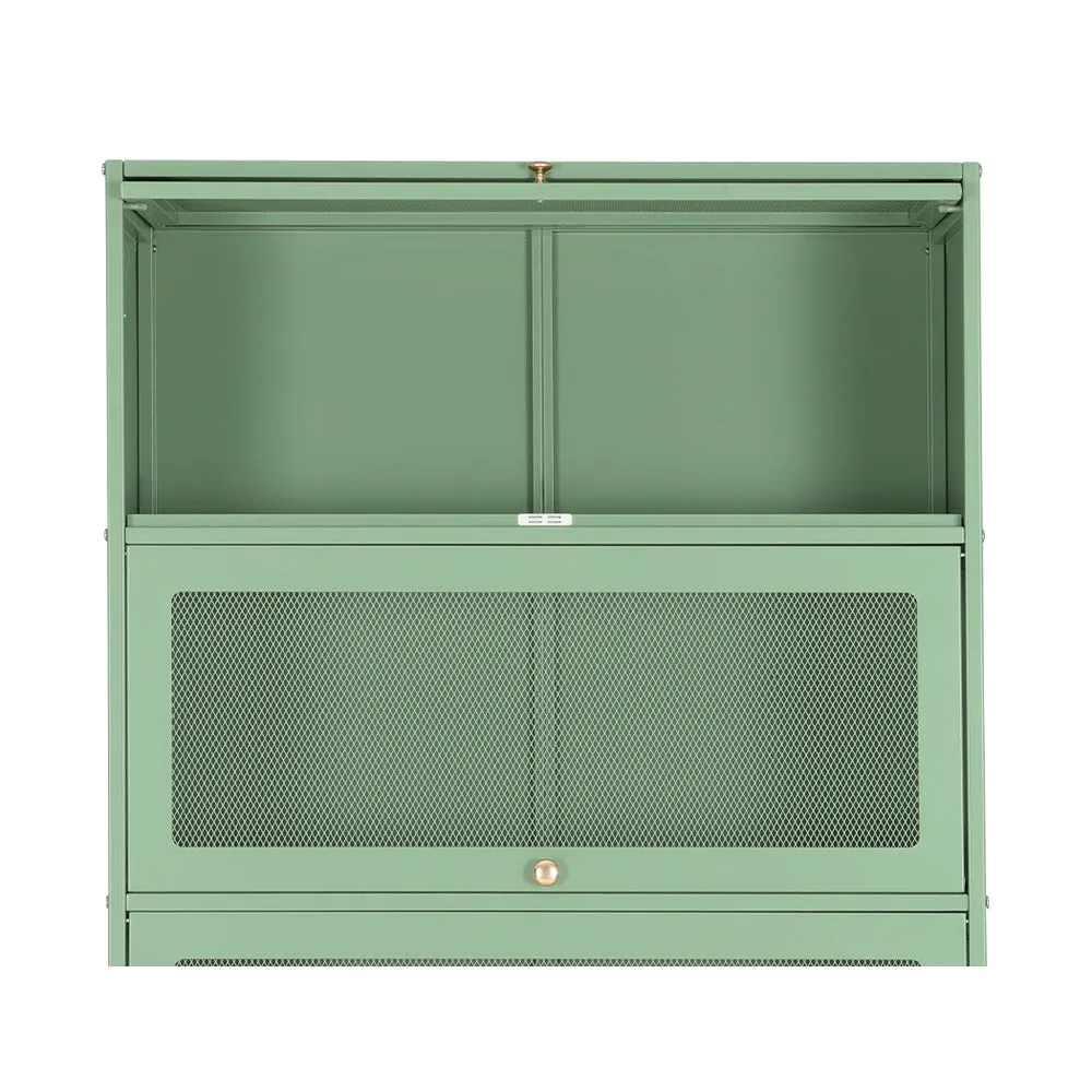 Kian Metal Buffet Sideboard Cabinet - Green