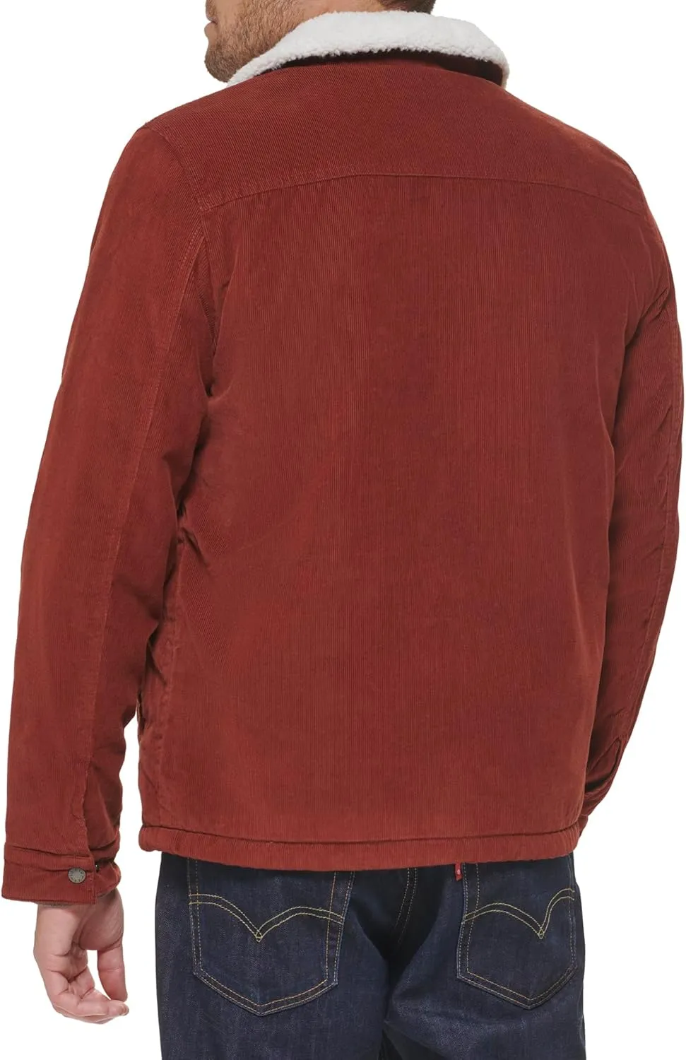 Levi's Men's Corduroy Sherpa Lined Trucker Jacket
