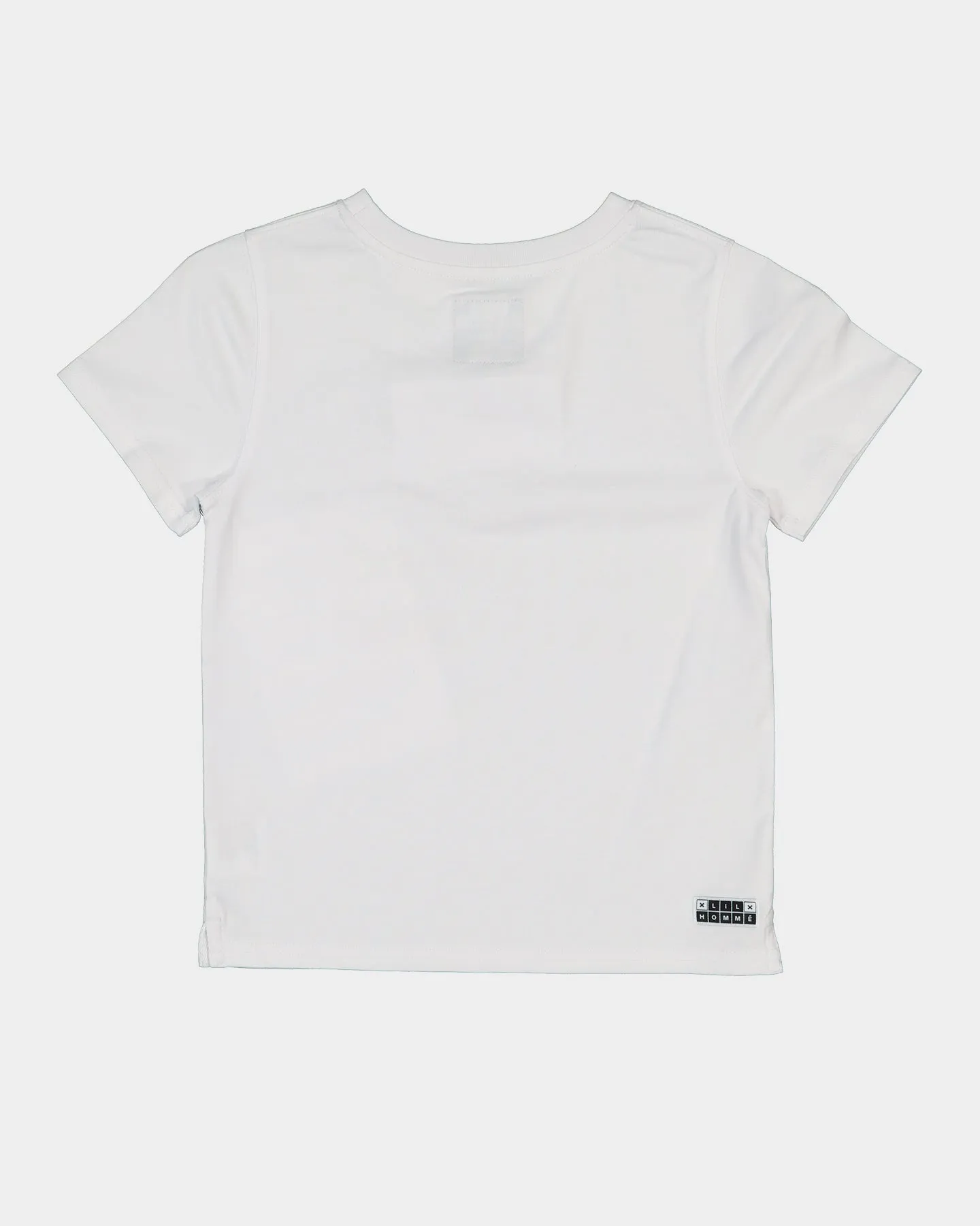 Lil Hommé Kid's Rainbow T-Shirt White