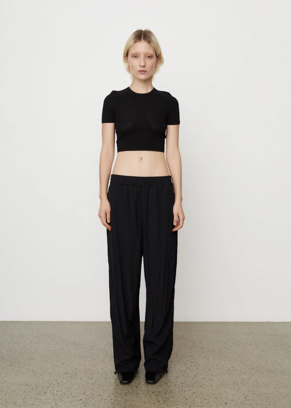 Logo Mesh T-Shirt