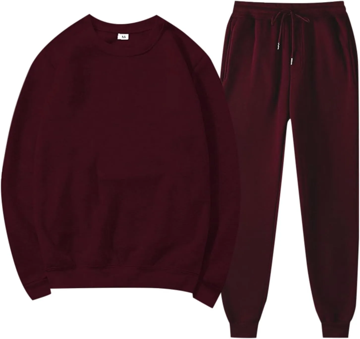 Lounge Sets for Women Two Piece Long Sleeve V Neck Baggy Clothes Pullover Sweatshirt Joggers Sweatpants Suit