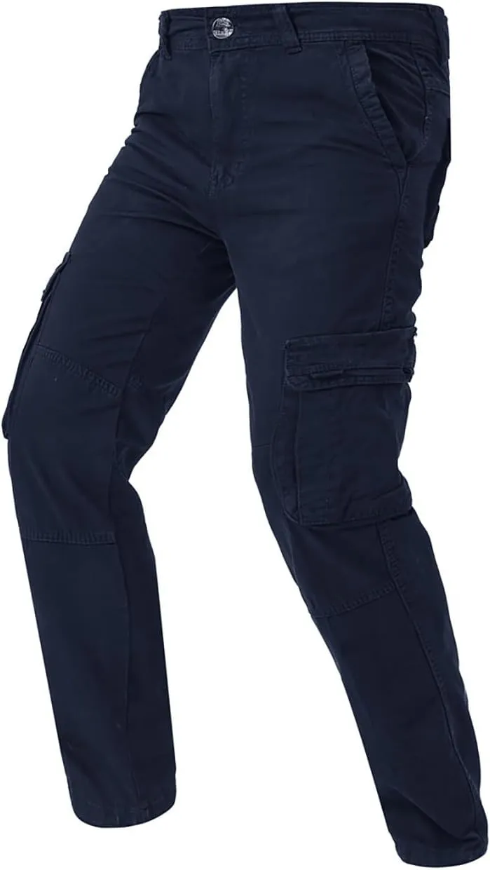 Mens Track PantsTactical Cargo Pants for Men Lightweight Slim Fit Trousers Outdoor Hiking Pants Overalls with Multi PocketsOveralls for Men Workwear