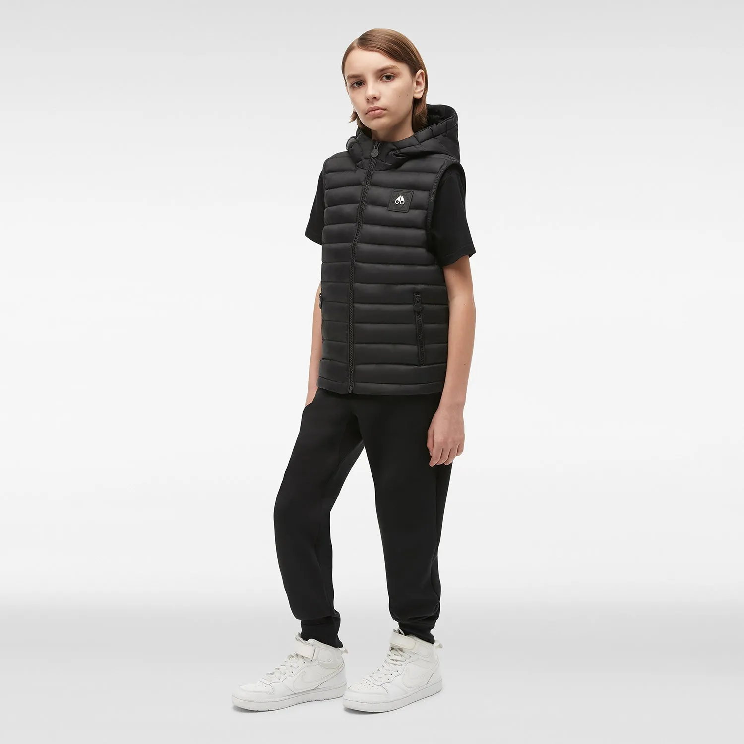 MOOSE KNUCKLES Air Down Vest - Black