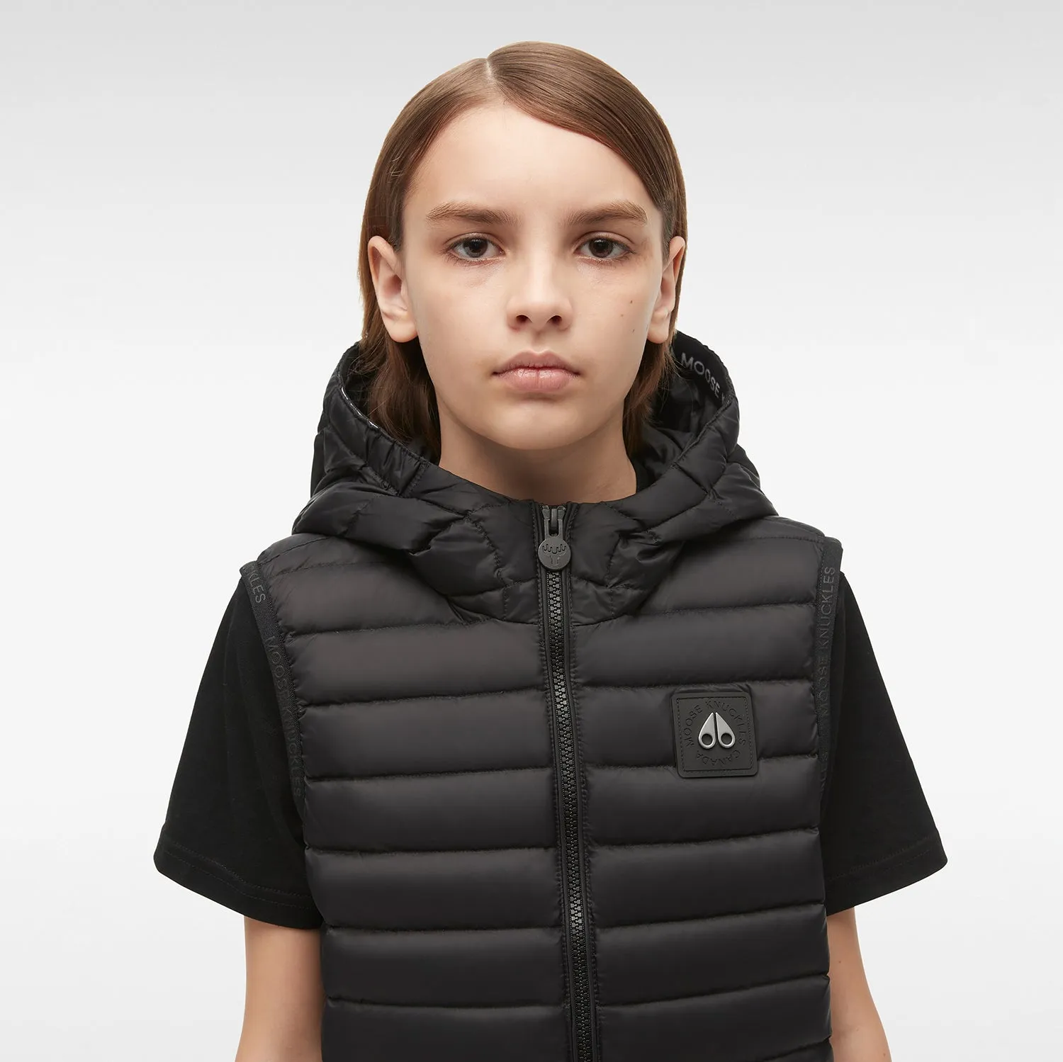 MOOSE KNUCKLES Air Down Vest - Black
