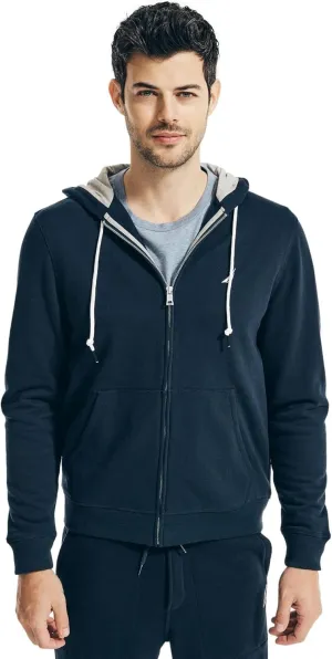 Nautica Men's Anchor Fleece Full-Zip Hoodie