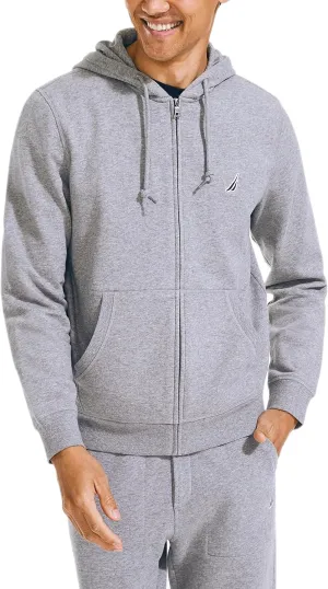 Nautica Men's Anchor Fleece Full-Zip Hoodie