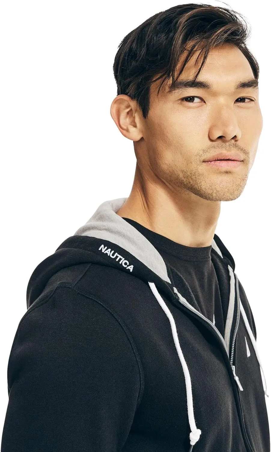 Nautica Men's Anchor Fleece Full-Zip Hoodie