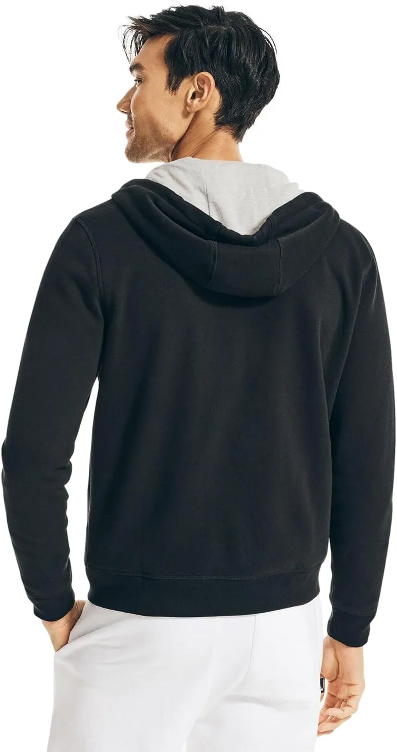 Nautica Men's Anchor Fleece Full-Zip Hoodie