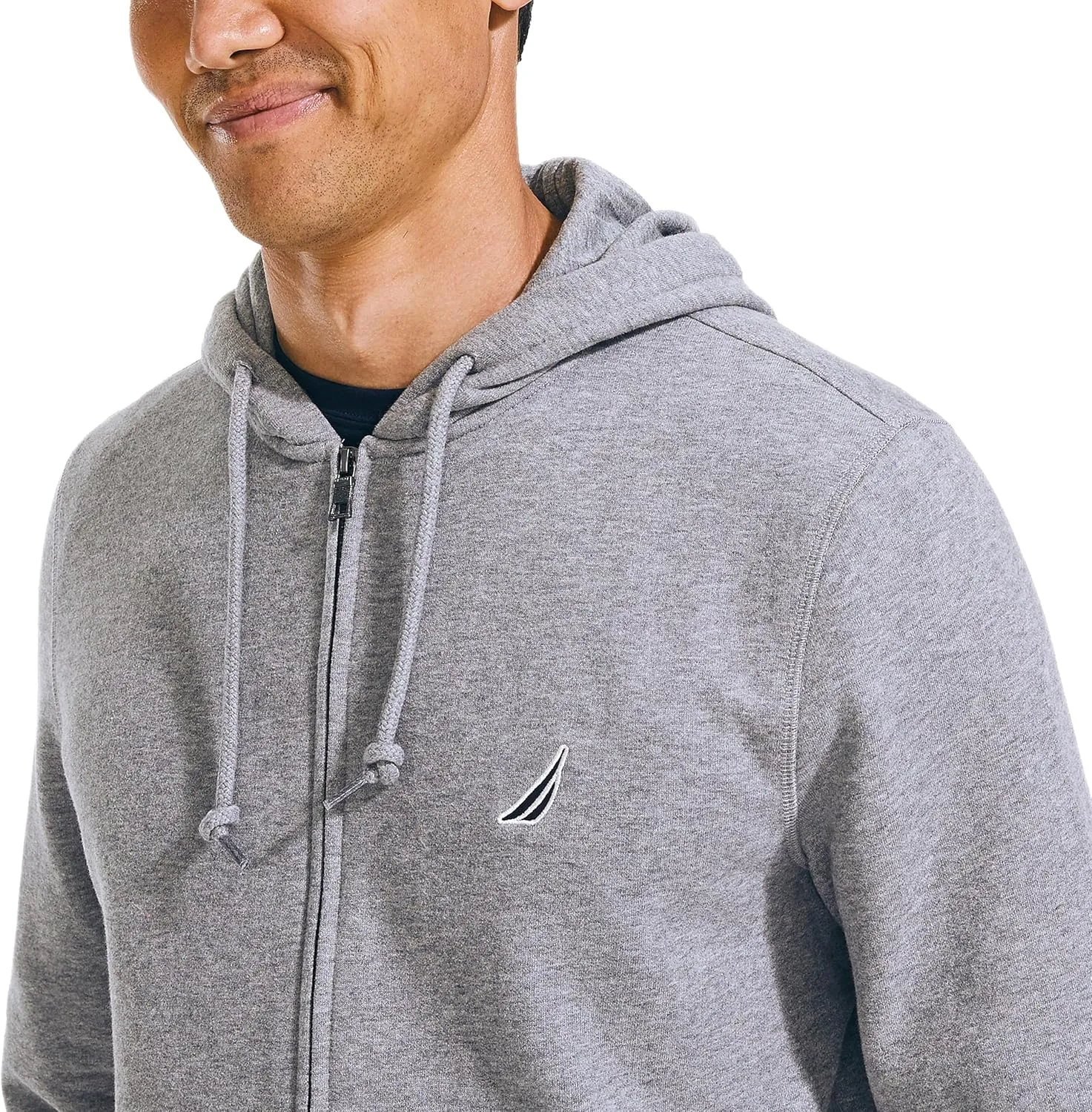 Nautica Men's Anchor Fleece Full-Zip Hoodie
