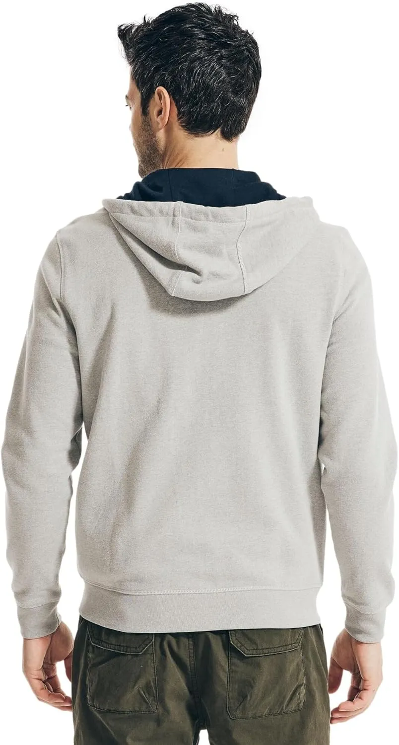 Nautica Men's Anchor Fleece Full-Zip Hoodie