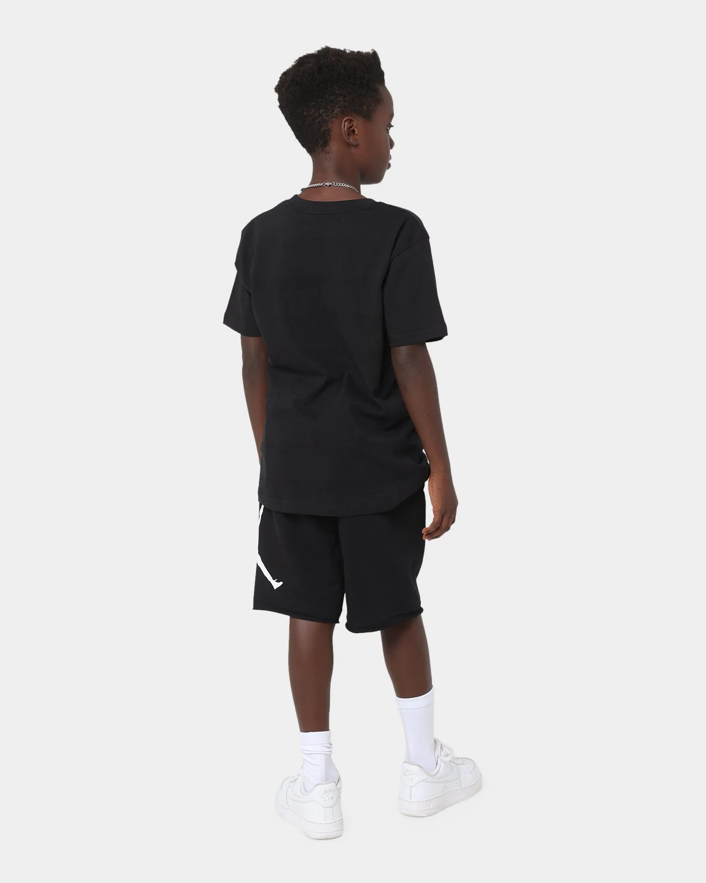 NBA Kids' Los Angeles Camo Team Logo T-Shirt Black