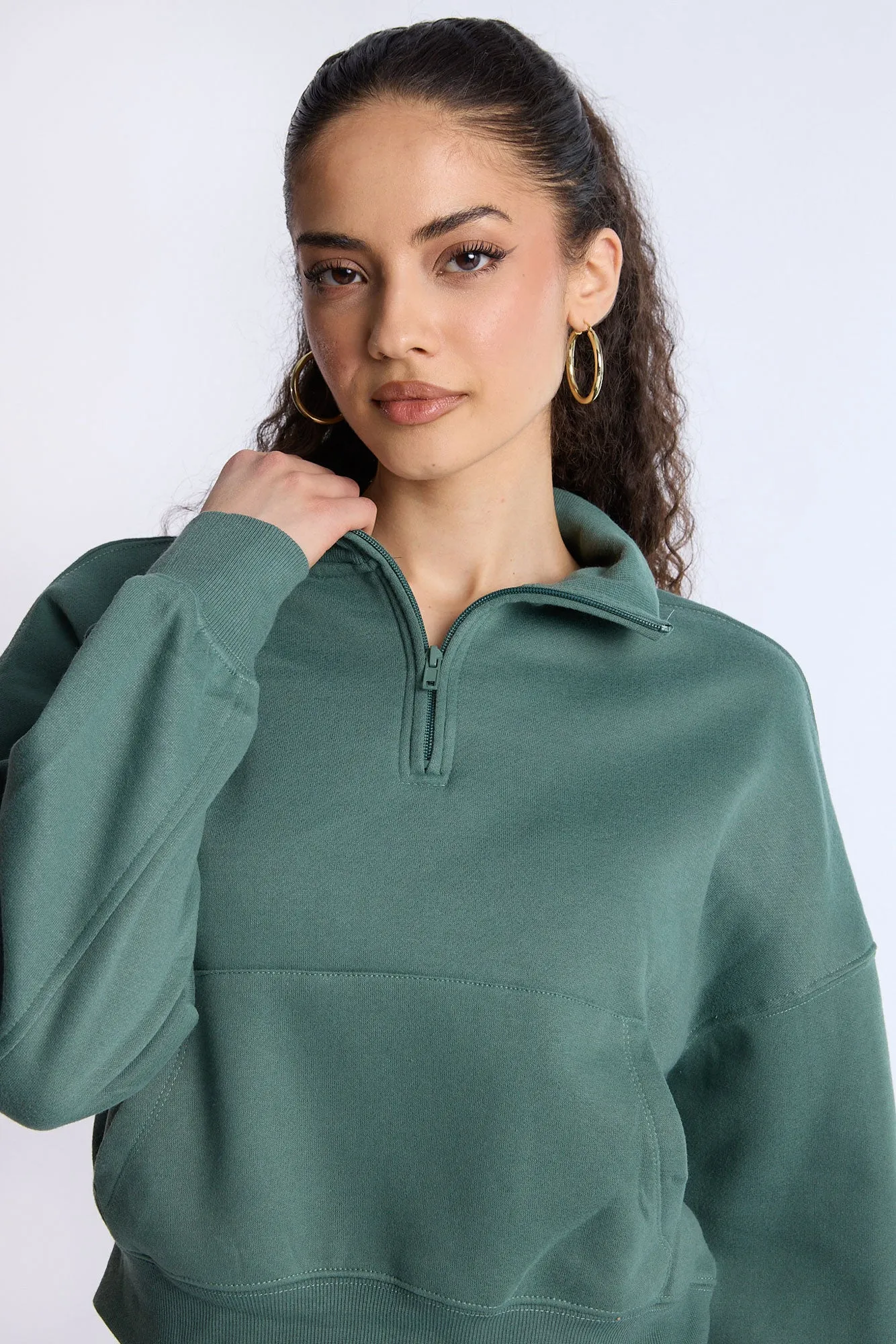 Quarter-Zip Sweatshirt
