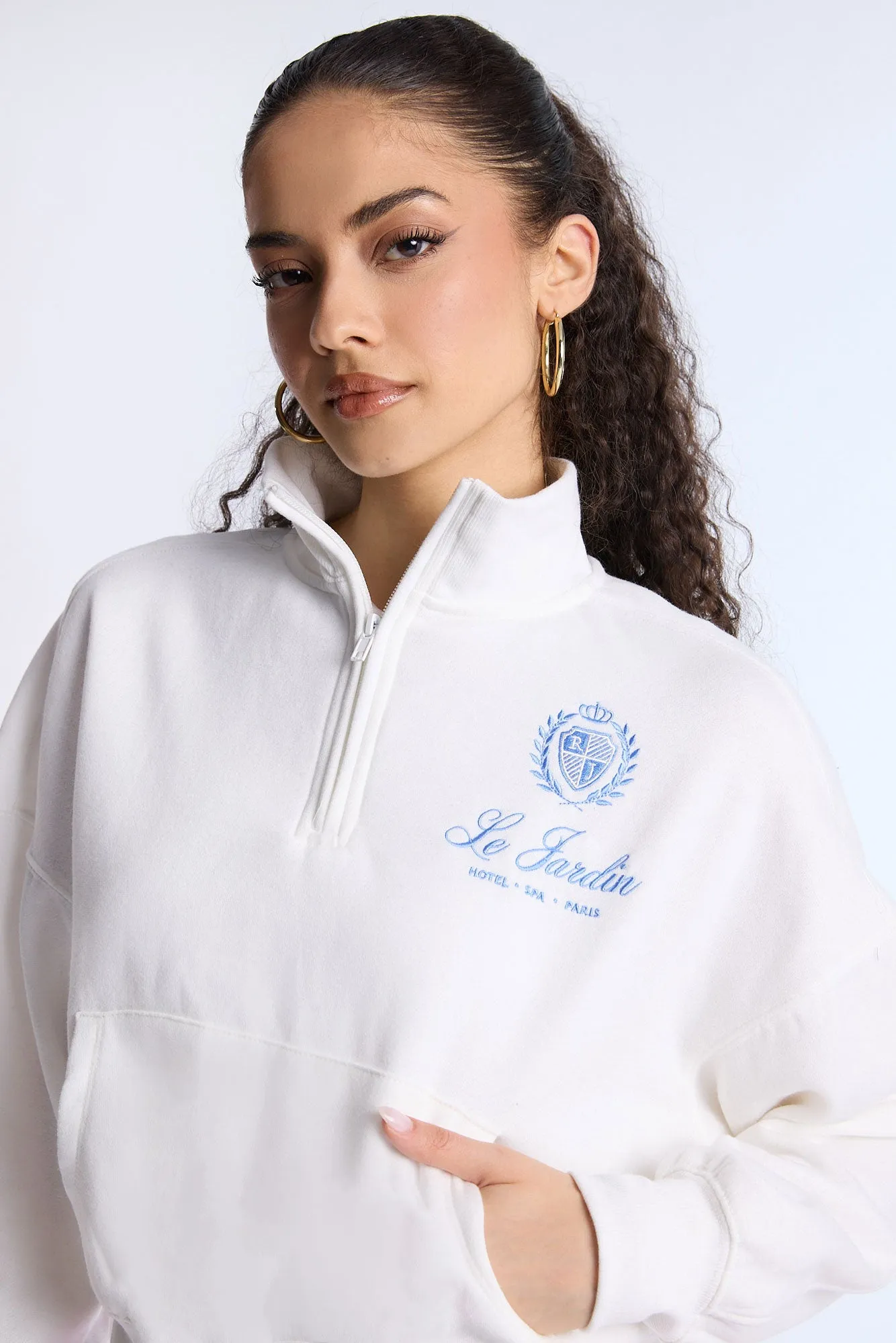 Quarter-Zip Sweatshirt