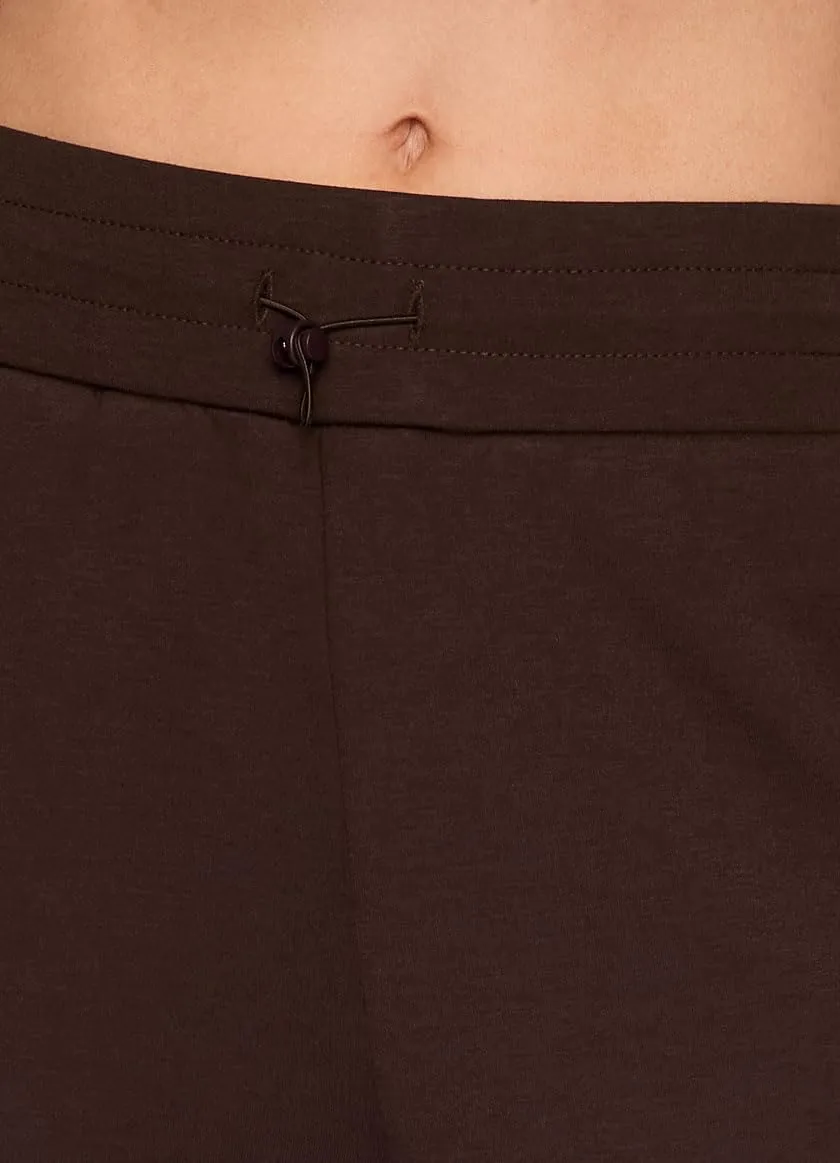 RBX Women's Lightweight Sweatpants Luxe Athleisure Fabric Wide Leg Pant with Pockets, Yoga Pants with Bungee Waistband