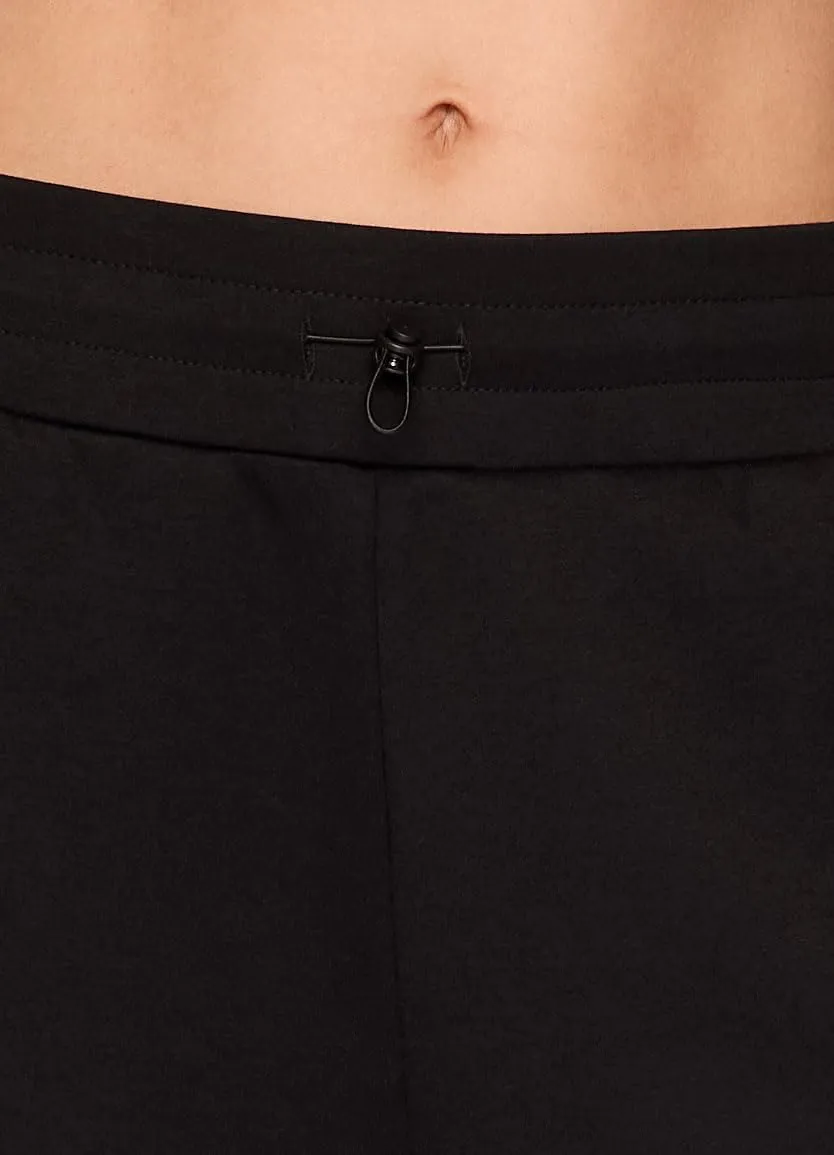RBX Women's Lightweight Sweatpants Luxe Athleisure Fabric Wide Leg Pant with Pockets, Yoga Pants with Bungee Waistband
