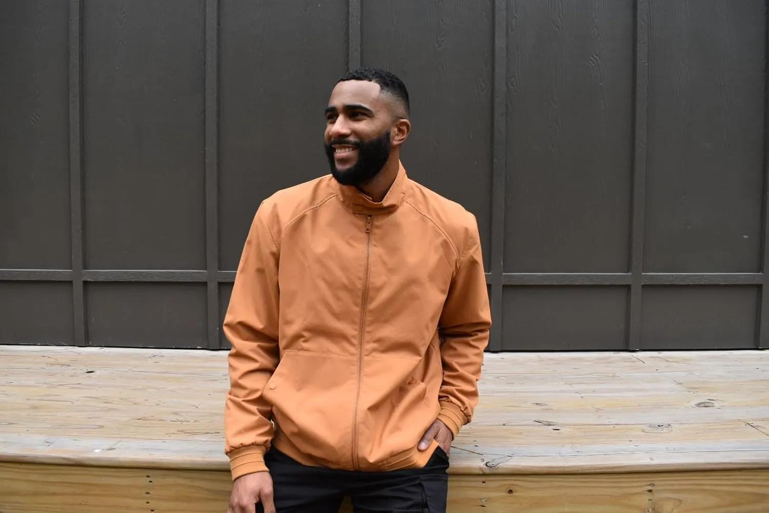Rokka&Rolla Men's Casual Transitional Bomber Jacket