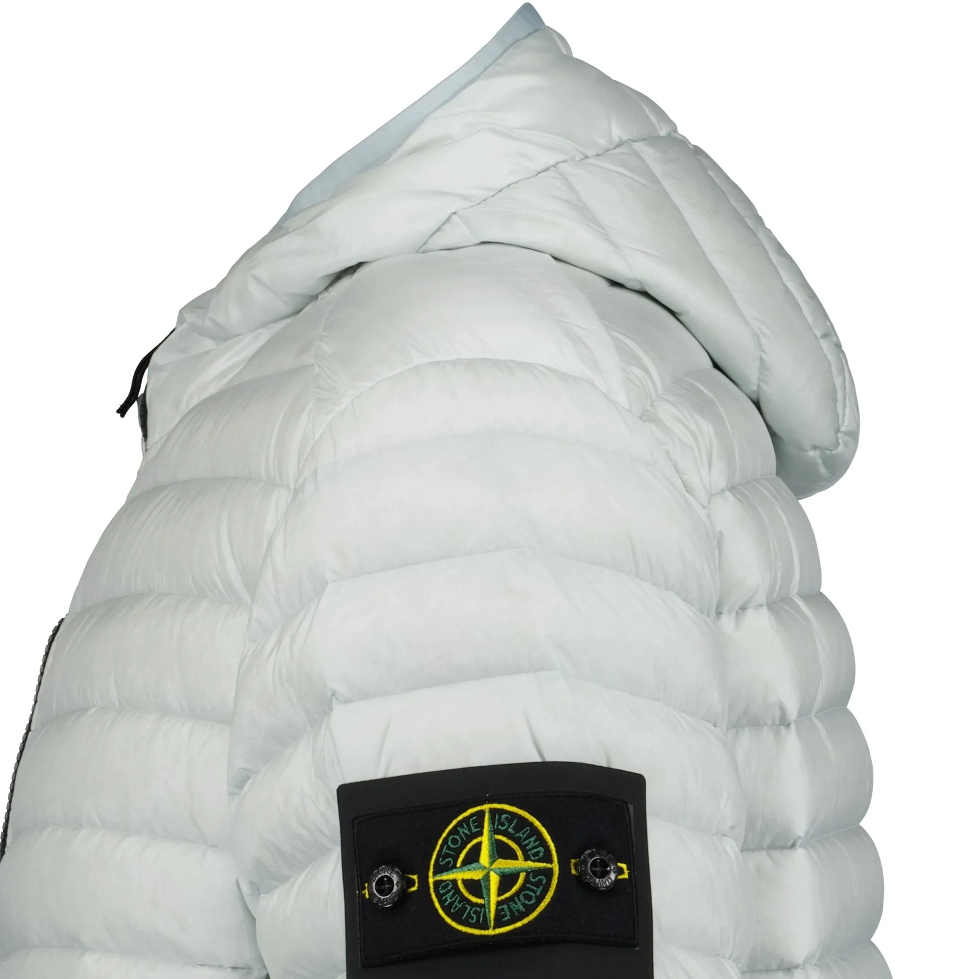 Stone Island Loom Woven Down Jacket Ice