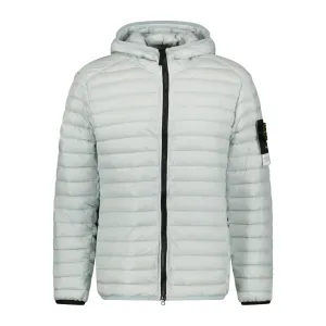 Stone Island Loom Woven Down Jacket Ice