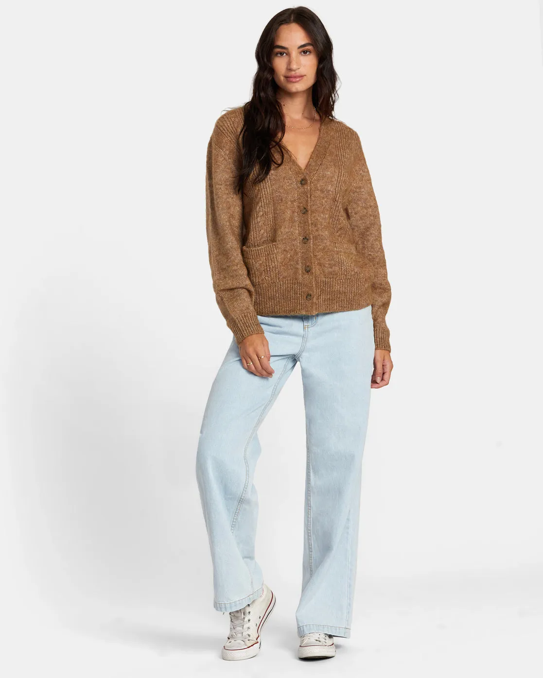 Sweetheart Cardigan - Bronze