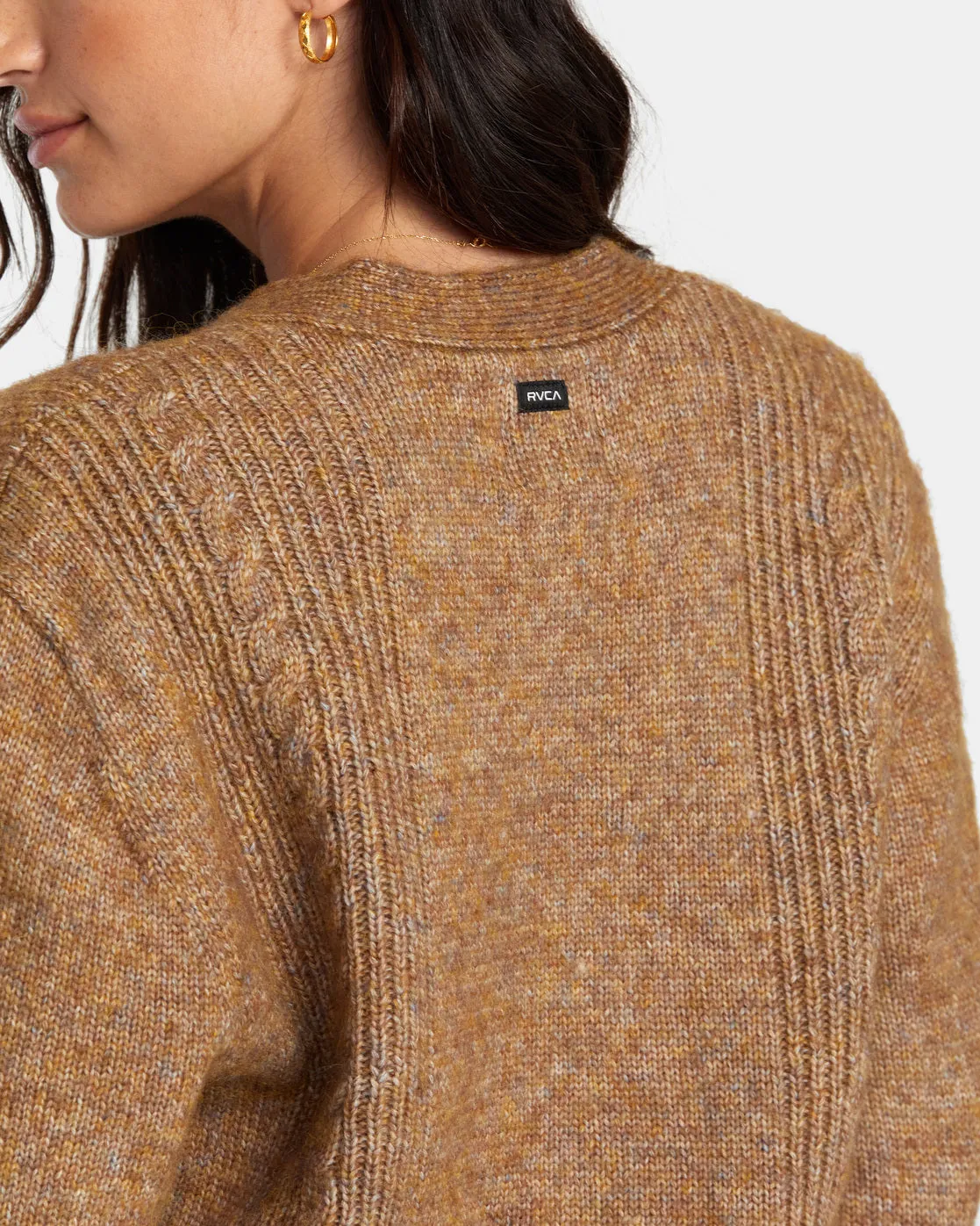 Sweetheart Cardigan - Bronze