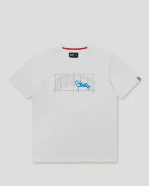 Team Logo Sketch T-Shirt White